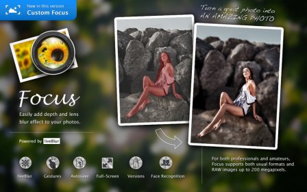 Focus: Add Depth and Tilt-Shift to Your Photos screenshot