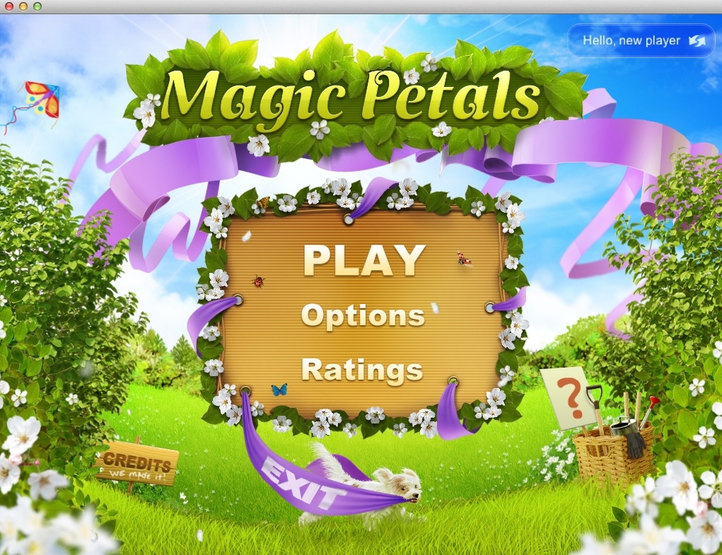 Magic Petals 1.0 : Main Menu