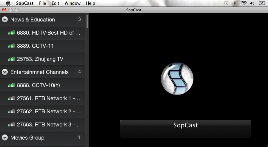 sopcast software for mac