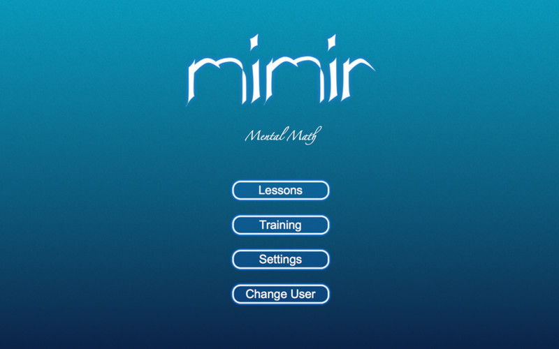 Mimir Mental Math 1.1 : Mimir Mental Math screenshot