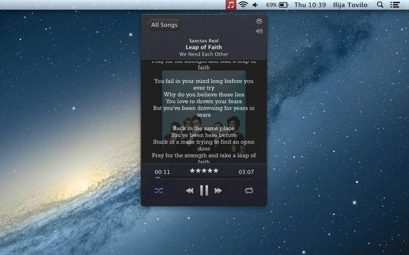 Significator for iTunes 1.3 : Significator for iTunes screenshot