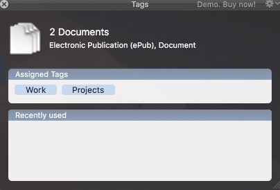Tags 2.5 : Adding Tags To Documents