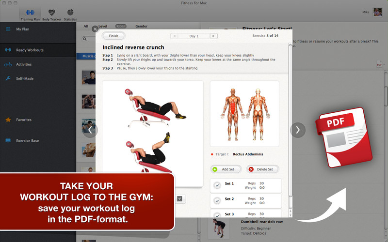 All-in Fitness 1.1 : All-in Fitness screenshot