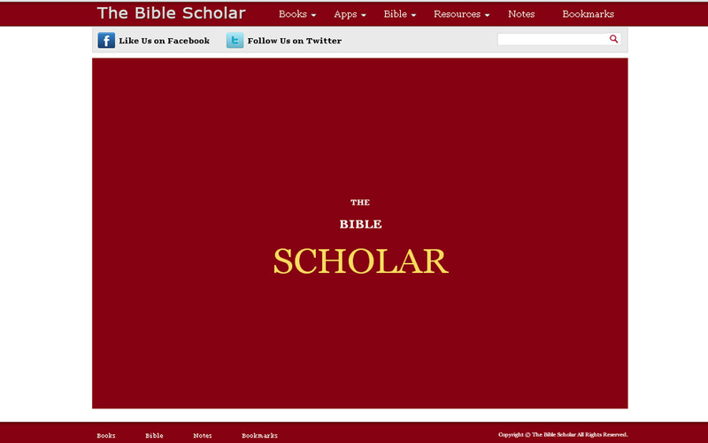 The Bible Scholar 1.1 : Main View
