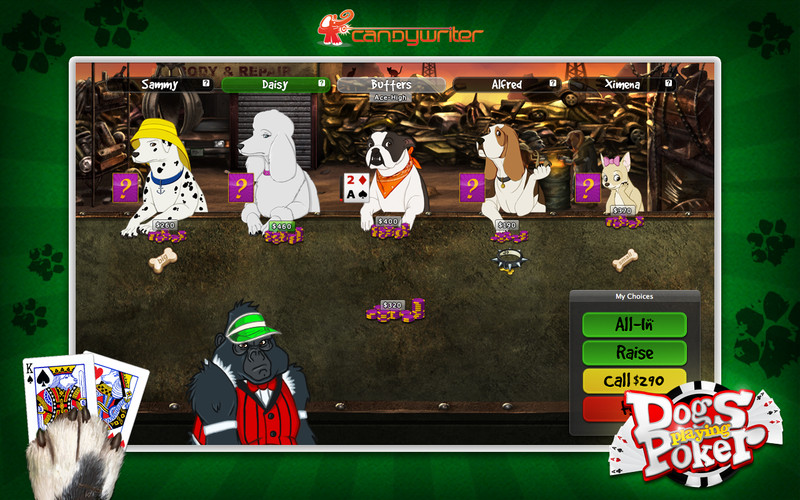 Dogs Playing Poker 1.0 : Dogs Playing Poker screenshot