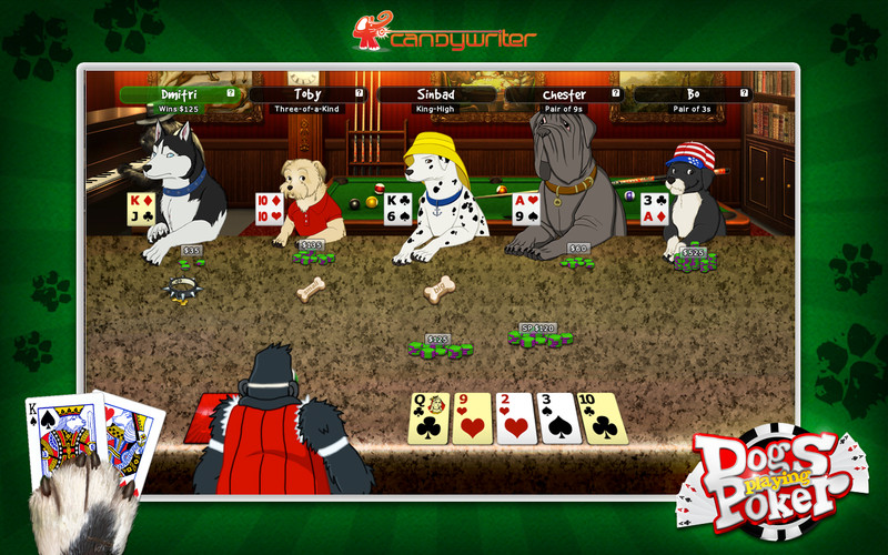 Dogs Playing Poker 1.0 : Dogs Playing Poker screenshot