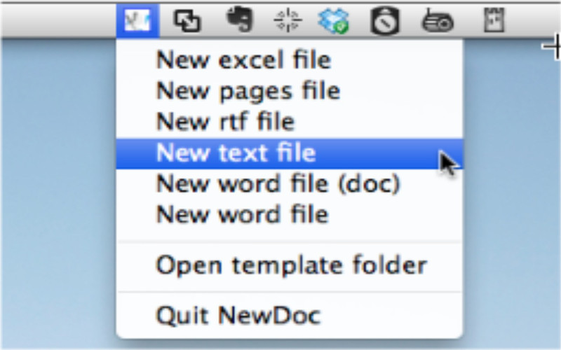 NewDoc 1.1 : NewDoc screenshot