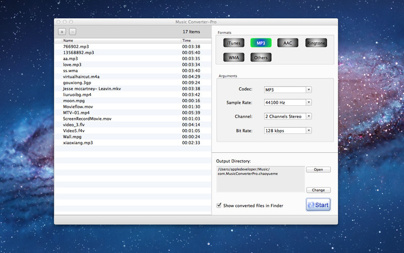 Music Converter-Pro 2.0 : Music Converter-Pro screenshot