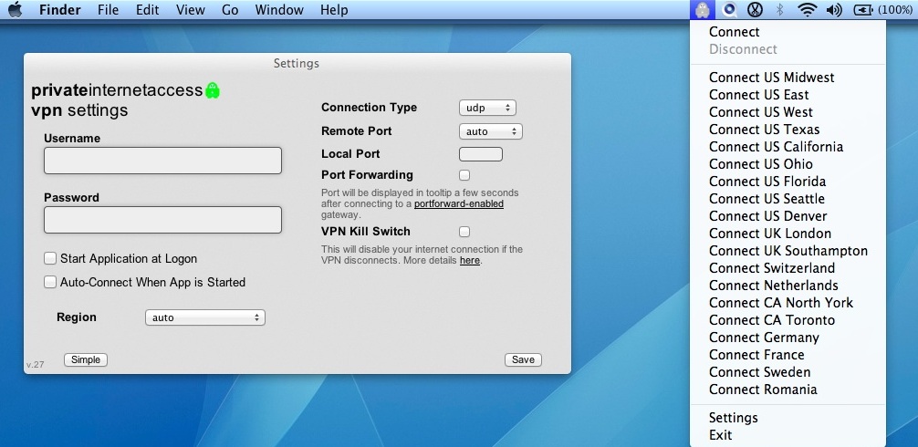 block internet connection for application mac