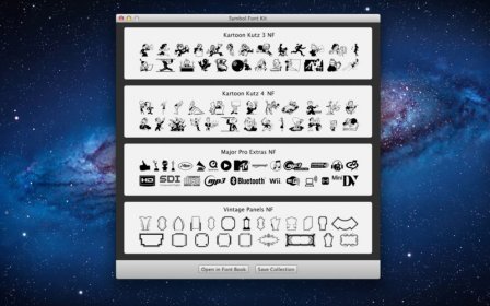 Symbol Font Kit screenshot