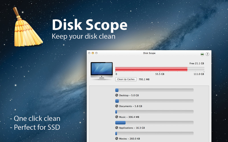 Disk Scope 1.0 : Disk Scope screenshot