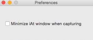 iAt Home 2.4 : Preferences Window