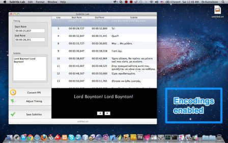 Subtitle Lab screenshot