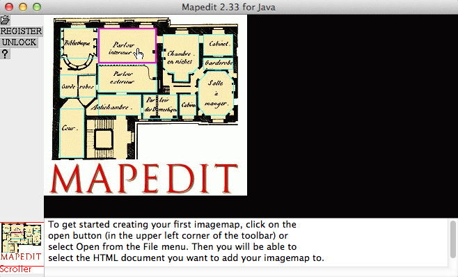 MapEdit 2.3 : Main window