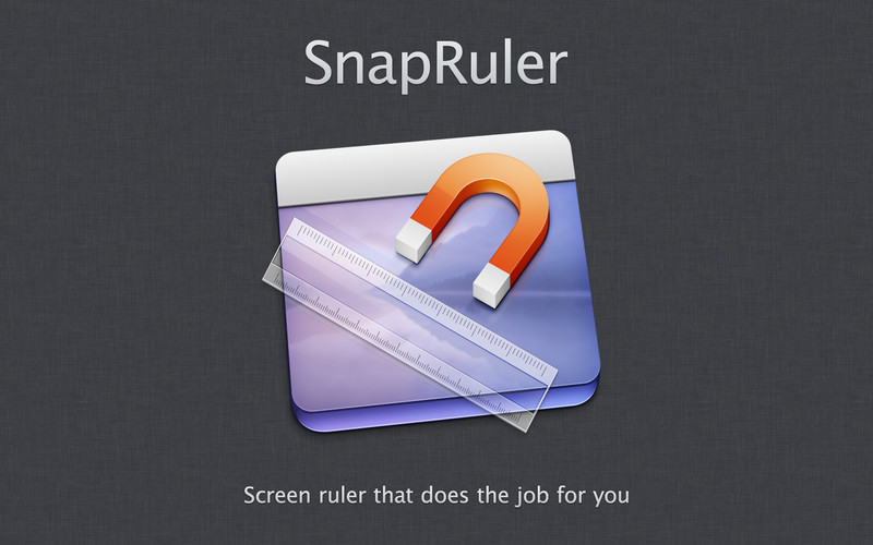 SnapRuler 1.2 : SnapRuler screenshot