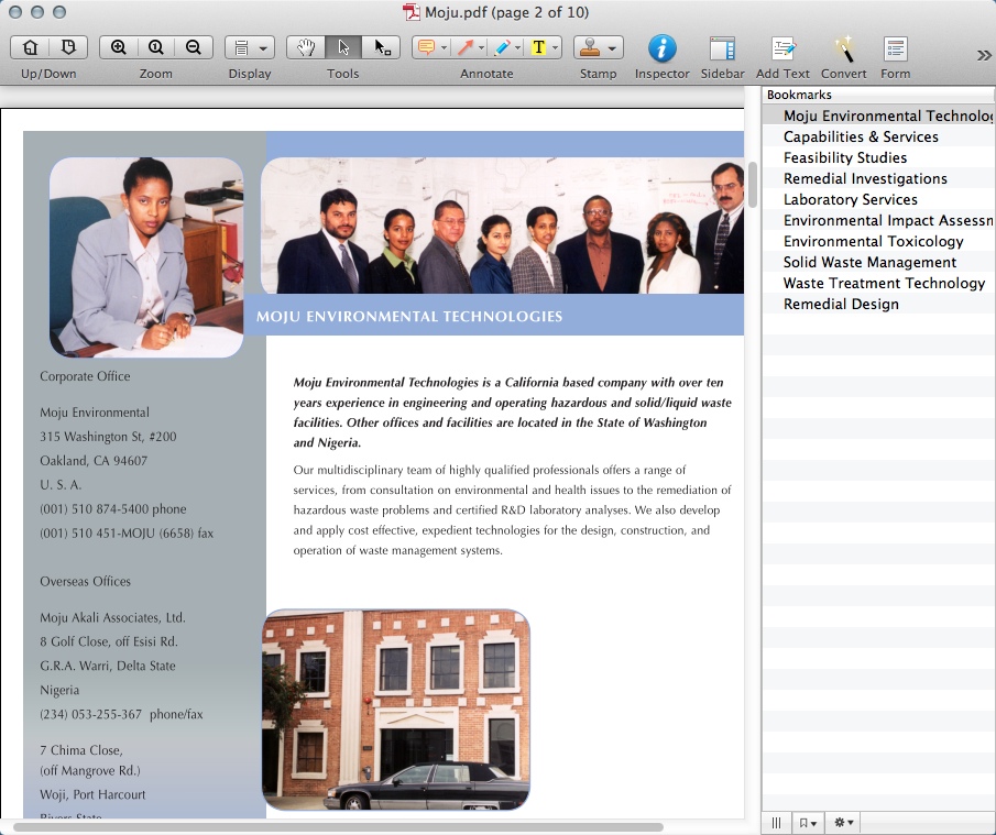 Wondershare PDF Editor Pro : Main Window