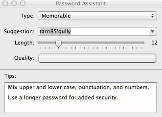Knox 2.2 : Password Assistant