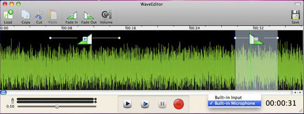 WaveEditor 1.2 : Main Window