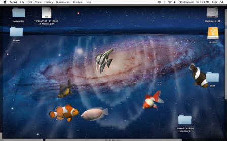 Desktop Aquarium 3D LIVE Wallpaper & ScreenSaver screenshot