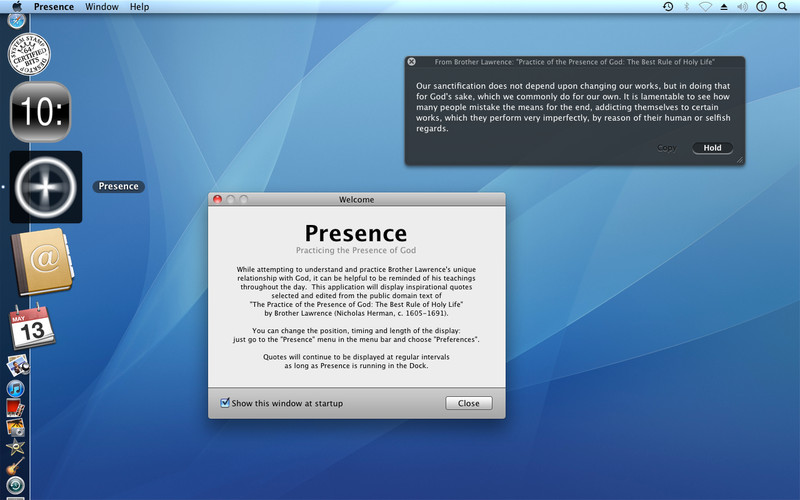 Presence 1.2 : Presence screenshot