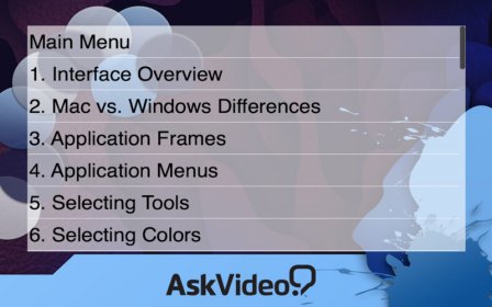 AV for Photoshop CS6 - Mastering The Workspace screenshot