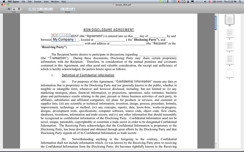 PDF Signer 1.3 : PDF Signer screenshot