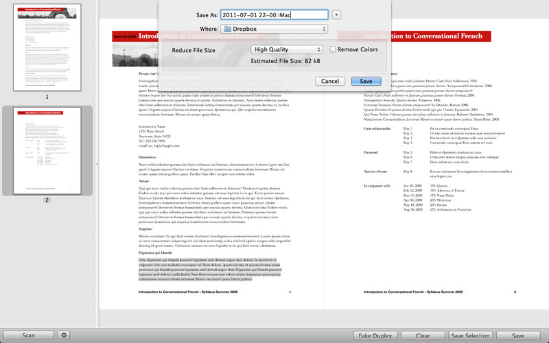 PDFScanner 1.5 : PDFScanner screenshot