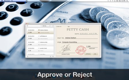 Petty Cash screenshot