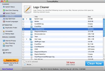 Logs Cleaner