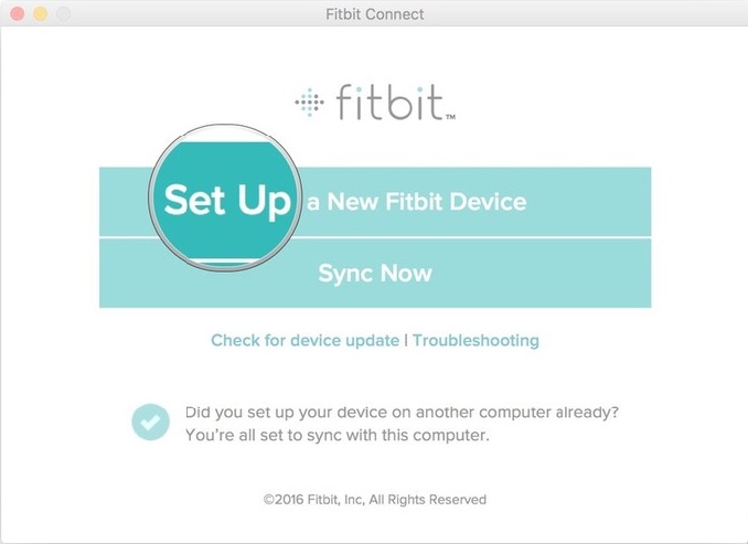 fitbit desktop app for mac