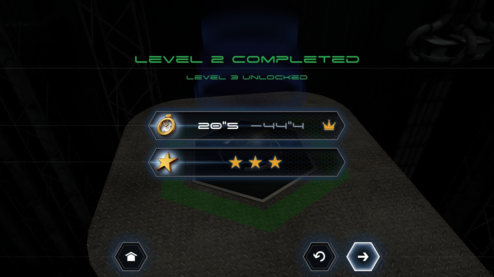 Vitrun 1.2 : Level completed