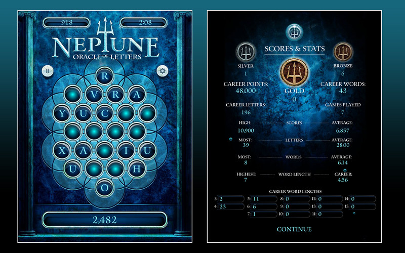 Neptune - Oracle of Letters 1.0 : Neptune - Oracle of Letters screenshot