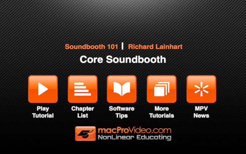 Course For Soundbooth 1.0 : Course For Soundbooth screenshot