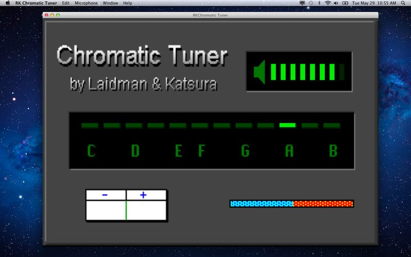 RK Chromatic Tuner 5.4 : RK Chromatic Tuner screenshot