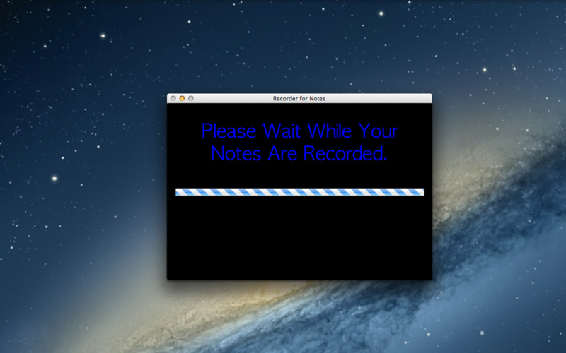 Recorder for Notes 1.1 : Recorder for Notes screenshot