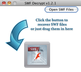 SWF Decrypt 1.2 : General View