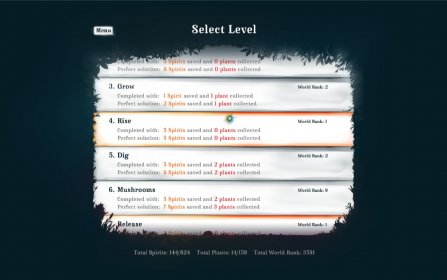 Level Selection