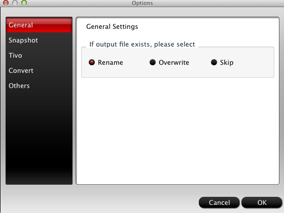 Pavtube iMedia Converter for Mac 2.2 : Preferences