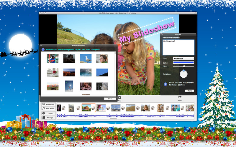 HD Slideshow Maker 1.3 : Slideshow HD screenshot