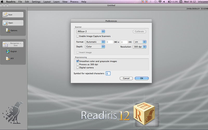 Readiris 12.5 : Readiris screenshot