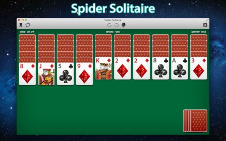 Spider Solitaire screenshot