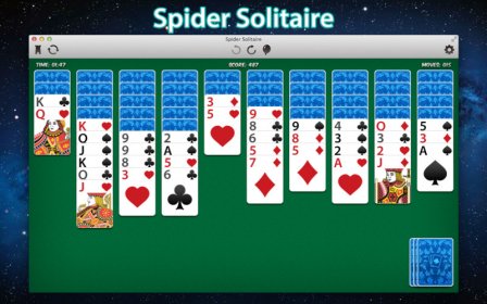 Spider Solitaire screenshot