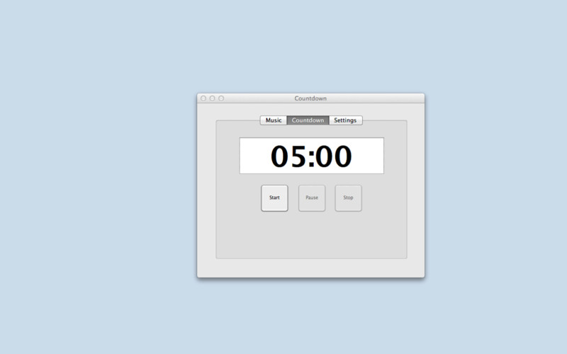 Countdown utility 1.0 : Countdown utility screenshot