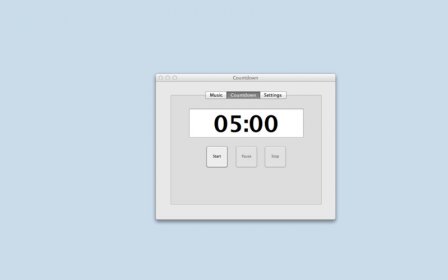 Countdown utility screenshot