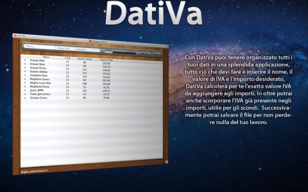 DatiVa screenshot