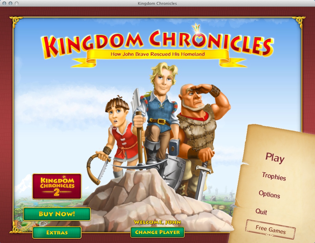Kingdom Chronicles : Main Menu