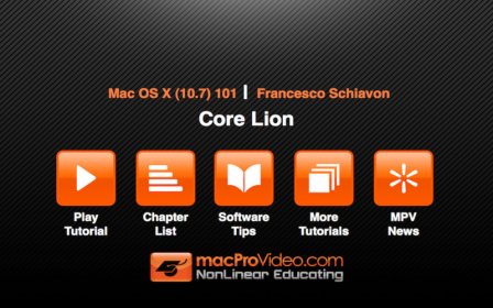 Course For Mac OS X (10.7) 101: Core Lion screenshot