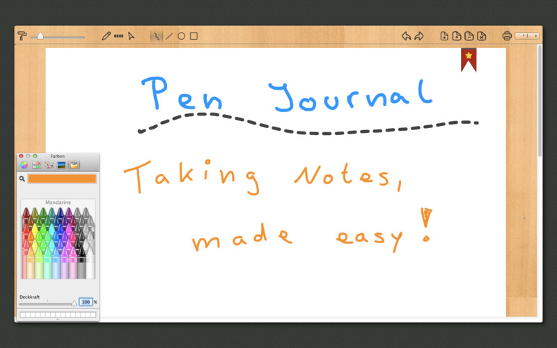 Pen Journal 1.1 : General View