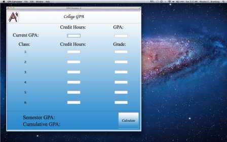 GPA Calculator screenshot