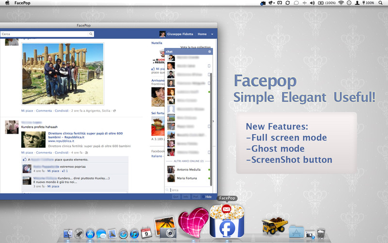 FacePop 1.2 : FacePop screenshot